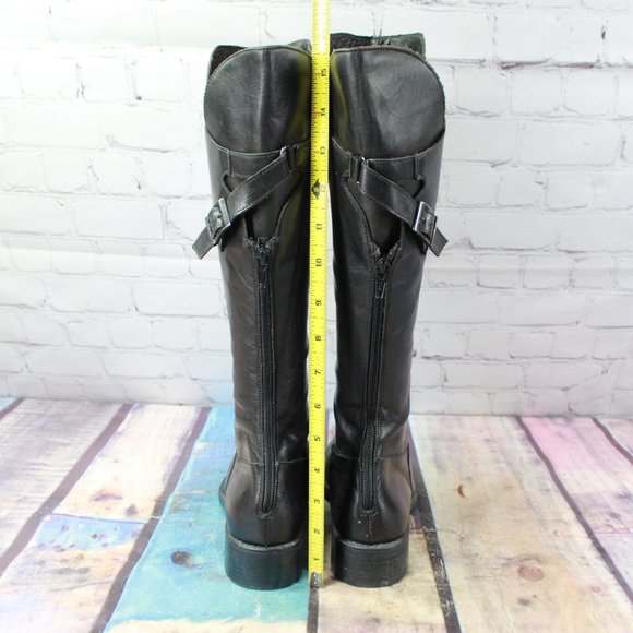 Lavorazione Artigiana Tall Zip Boots Size 38 / 8 - Picture 8 of 10